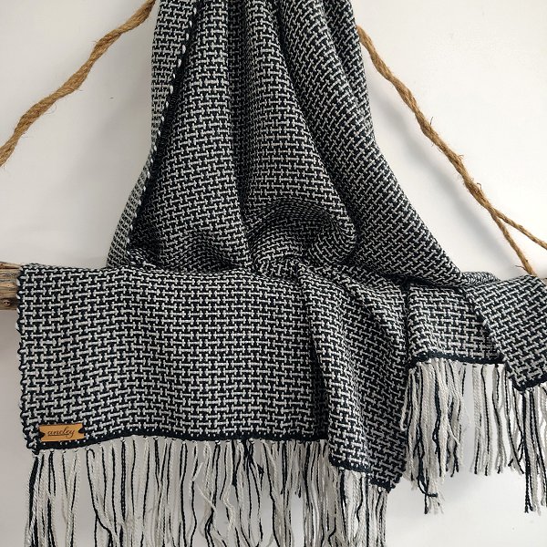 Pashmina Cacha tejidas en telar artesanales